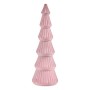 Sapin de Noël Krist+ Rose Velours Bois 12 x 34,5 x 12 cm