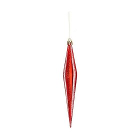 Décorations de Noël Krist+ Rouge PVC 8,5 x 3,5 x 19 cm Allongé Décorations de Noël Krist+ Rouge PVC 8,5 x 3,5 x 19 cm Allongé