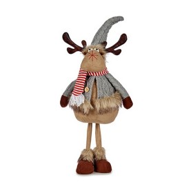 renne de noël Krist+ Marron Gris 24 x 63 x 27 cm renne de noël Krist+ Marron Gris 24 x 63 x 27 cm