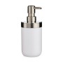 Distributeur de Savon Berilo Blanc Argenté Plastique 350 ml 8 x 17 x 9 cm 9 x 17 x 8 cm (6 Unités)