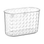 Bath Organiser Caddy Berilo Transparent PVC Plastic 19,3 x 12 x 9 cm (12 Units)