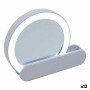 Miroir Berilo Blanc ABS 9 x 2 x 10 cm Lumière LED (12 Unités)