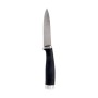 Peeler Knife Kinvara Black Silver Stainless steel Plastic 2,5 x 20 x 1,5 cm 20 x 1,5 x 2,5 cm (12 Units)