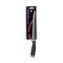 Couteau de cuisine Kinvara Noir Argenté Acier inoxydable Plastique 3,5 x 33 x 2 cm 33 x 2 x 3,5 cm (12 Unités)