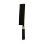 Gros couteau de cuisine Kinvara Noir Acier inoxydable Plastique 5,3 x 33 x 2,3 cm 33 x 2,3 x 5,3 cm Marbre (12 Unités)