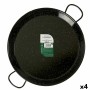 Pan La Dehesa Black Enamelled Steel Ø 46 cm 59 x 6 x 46 cm (4 Units)