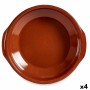 Saucepan La Dehesa Baked clay Ø 38 cm 40,5 x 8,3 x 37,5 cm 40,5 x 8,5 x 38 cm 41 x 8,5 x 38 cm (4 Units)