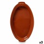 Plat de Four La Dehesa Faïence 56 x 7,5 x 32 cm (3 Unités)