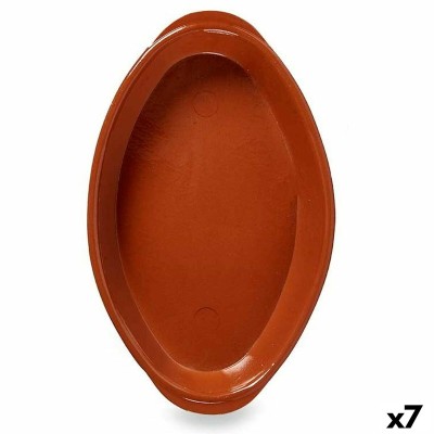 Oven Dish La Dehesa Baked clay 39,5 x 5,5 x 24 cm 39 x 5,5 x 23 cm (7 Units)