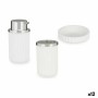 Bath Set Berilo White Plastic 10,5 x 16,5 x 15,5 cm (12 Units)