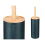 Toilet Brush Berilo Black Wood Resin 10,2 x 38 x 10,2 cm (4 Units)