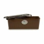 Jardinière Stefanplast Marron Plastique 18 x 16 x 48,5 cm 49 x 16 x 18 cm (12 Unités)