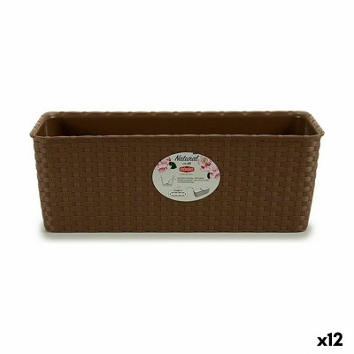 Jardinière Stefanplast Beige Plastique 39 x 13,5 x 15,5 cm 38,5 x 13,5 x 15,5 cm (12 Unités)