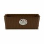 Planter Stefanplast Beige Plastic 39 x 13,5 x 15,5 cm 38,5 x 13,5 x 15,5 cm (12 Units)