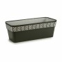 Planter Stefanplast Orfeo Anthracite Plastic 18 x 17 x 49,5 cm (12 Units)
