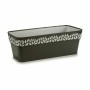 Jardinière Stefanplast Cloe Anthracite Plastique 49,5 x 17 x 19 cm (12 Unités)