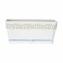 Planter Stefanplast Cloe White Plastic 13,3 x 12,3 x 29,3 cm (12 Units)