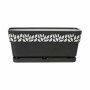 Planter Stefanplast Cloe Anthracite Plastic 13,3 x 12,3 x 29,3 cm (12 Units)