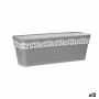 Jardinière Stefanplast Cloe Gris Plastique 49,5 x 17 x 19 cm (12 Unités)