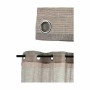 Curtain Gift Decor Beige Grey 140 x 0,1 x 260 cm