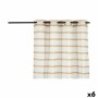 Curtain Gift Decor Brown 140 x 0,1 x 260 cm Stripes