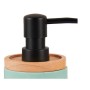 Distributeur de Savon Berilo Menthe Bois Résine Plastique 9,5 x 18,5 x 7,8 cm (6 Unités)