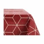 Stain-proof tablecloth Kinvara White Maroon Thin canvas Anti-stain Abstract 140 x 180 cm (10 Units)