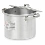 Casserole with Lid Kinvara Silver Aluminium 23,5 x 15 x 18 cm (6 Units)