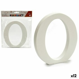 Lettre Pincello O Blanc Bois 1,8 x 21 x 17 cm (12 Unités) Lettre Pincello O Blanc Bois 1,8 x 21 x 17 cm (12 Unités)