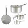 Casserole avec couvercle Kinvara Argenté Aluminium 3 L 22 x 12 x 38 cm 28 x 12 x 22 cm 37 x 12 x 22 cm (10 Unités)