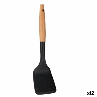Kitchen Spatula Kinvara Wood Plastic 10 x 34 x 3,5 cm 9 x 34 cm (12 Units)
