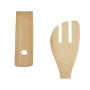 Set of Kitchen Utensils Kinvara Bamboo 8 x 34,5 x 3,2 cm (12 Units)