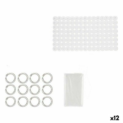 Ensemble de Bain Berilo Transparent PVC Polyéthylène EVA 28 x 42 x 6 cm (12 Unités)