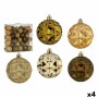 Lot de boules de Noël Krist+ Vert Doré PVC 7 cm (4 Unités)