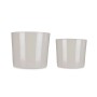 Set of pots Ibergarden Grey Clay Ø 22 cm Ø 27 cm 22 x 22 x 19 cm 27 x 27 x 23 cm 27 x 23,7 x 27 cm 2 Pieces