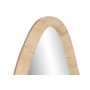 Miroir mural Home ESPRIT Naturel Verre Rotin Scandi 53 x 4 x 125 cm