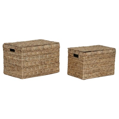Set de basket Home ESPRIT Naturel Métal
