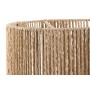Écran de lampe Home ESPRIT Marron Métal Fibre Naturel (3 Pièces)