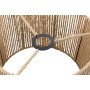 Écran de lampe Home ESPRIT Marron Métal Fibre Naturel (3 Pièces)
