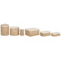 Boîte Décorative Home ESPRIT Naturel Jacinthe d'eau Tropical