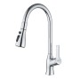 Mixer Tap Fontastock Chrome Stainless steel Brass Ceramic Zinc Alloy C-shaped Height