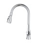 Mixer Tap Fontastock Chrome Stainless steel Brass Ceramic Zinc Alloy C-shaped Height