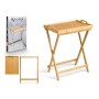 Table d'Appoint Pliable Kinvara Naturel 50 x 36 x 64,5 cm