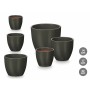 Set de pots Ibergarden Anthracite Argile Ø 14 cm Ø 22 cm Ø 17 cm 3 Pièces