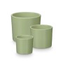 Set de pots Ibergarden Menthe Argile Ø 14 cm Ø 22 cm Ø 17 cm 3 Pièces