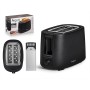 Grille-pain Argon Noir 750 W