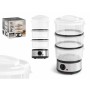 Cuiseur vapeur Argon Noir Transparent Argenté Acier inoxydable polypropylène