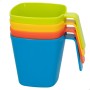 Set de Verres Aktive Multicouleur 390 ml Pique-nique 24 Unités 4 Pièces