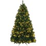 Sapin de Noël Home ESPRIT Vert PVC Métal 113 x 113 x 180 cm