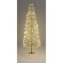Sapin de Noël Home ESPRIT Doré 40 x 40 x 120 cm